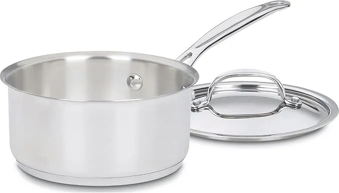 Belgique 1.5 Qt Stainless Steel Saucepan with Lid