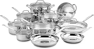 Belgique 17-Piece Pots and Pans Set
